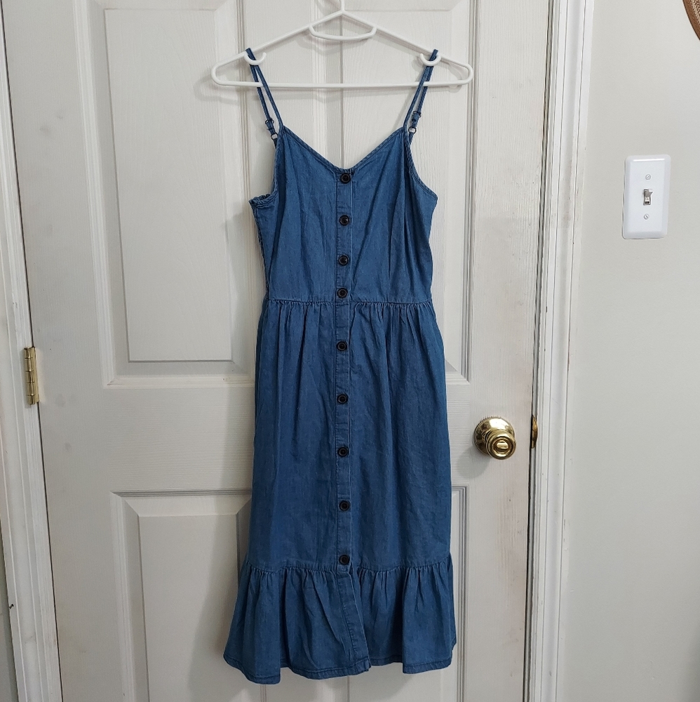 Chambray Dress